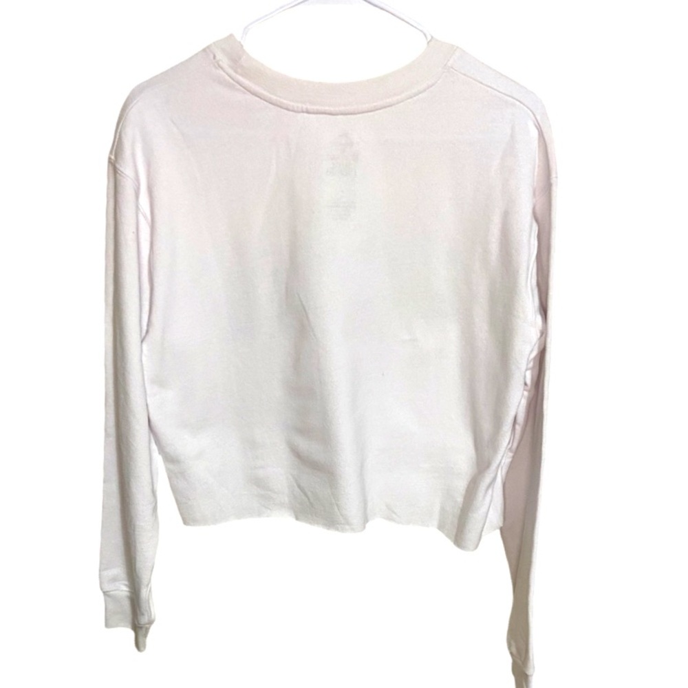 DISNEY’S The Nightmare Before Christmas Cropped Christmas Sweatshirt Sz Large - Picture 2 of 4